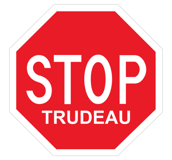 Stop Trudeau Sticker